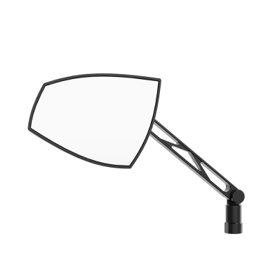 Retrovisor de manillar HIGHSIDER pro Wave - negro/oro