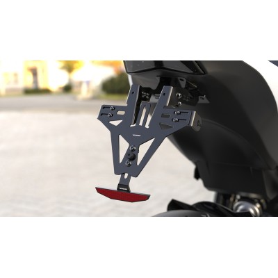 Portamatrículas HIGHSIDER pro Akron-RS - Kawasaki - sin luz trasera