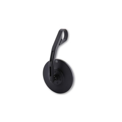 Retrovisor contrapeso de manillar HIGHSIDER pro Conero 2 Black Edition largo - mattnegro