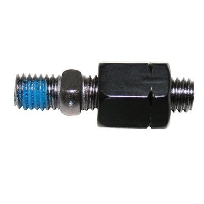 Adaptador de retrovisor HIGHSIDER pro rosca izquierda M8 a M8 - negro