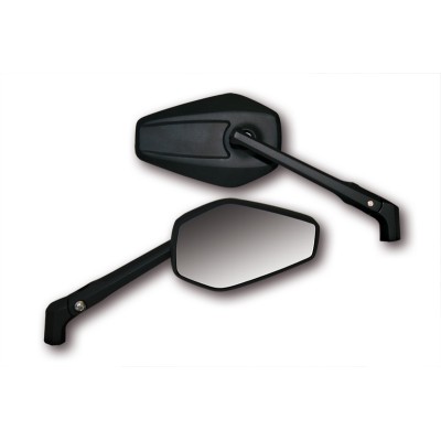 Retrovisor de manillar HIGHSIDER smart Booster - negro