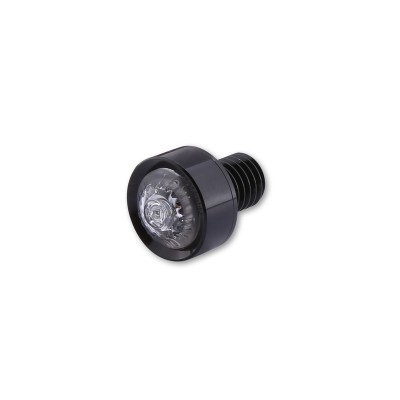 Piloto trasero LED HIGHSIDER pro Mono - negro/traslúcido - 1 pieza