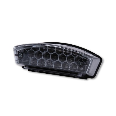 Piloto trasero LED HIGHSIDER smart Monster - cristal ahumado - homologado E - 1 pieza