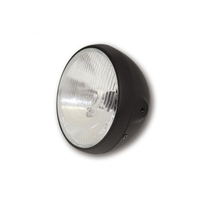 Faro delantero HIGHSIDER smart British Style - 7 inch - negro - 1 pieza
