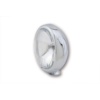Faro delantero HIGHSIDER smart - 4 1/2 inch - cromado - 1 pieza