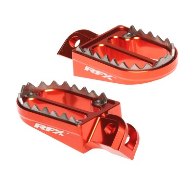 Estriberas RFX Pro Series Shark Teeth - naranja