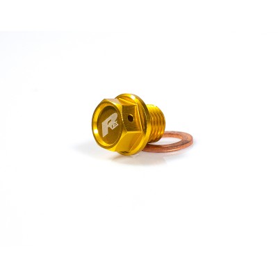 Tapón de vaciado magnético RFX (amarillo) [M12 x 10 mm x 1,25