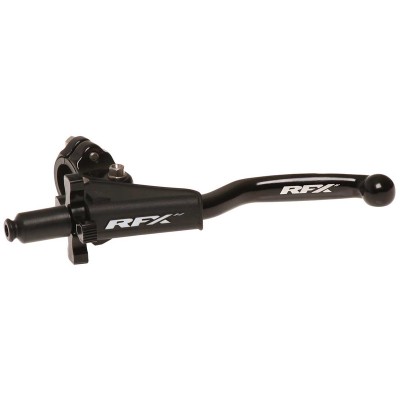 Conjunto de maneta de embrague forjada RFX Pro Series 2 tiempos Universal EZ Adjust - negro