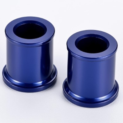 Casquillos de rueda delantera V PARTS Yamaha azul