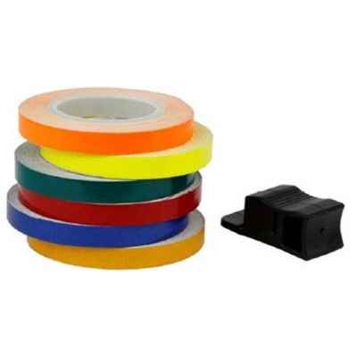Adhesivo para llantas V PARTS 6m x 7mm azul