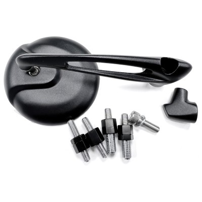 Retrovisor ambos lados universal V PARTS al puño negro