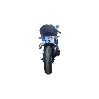 Escape SVK montado en una YAMAHA YZF 125 2019