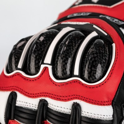 Guantes RST TracTech Evo 4 CE hombre - Rojo / Blanco / Negro