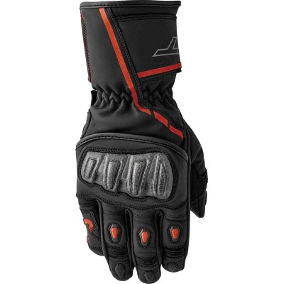 Guantes RST S1 - negro/rojo neón