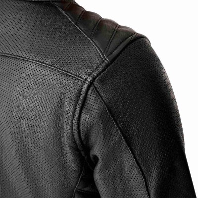 Chaqueta de piel RST Roadster Air D3O mujer - negro