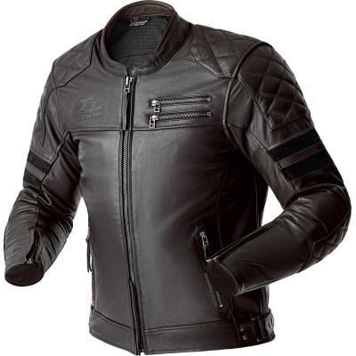 Chaqueta de piel RST Hillberry D3O - marrón