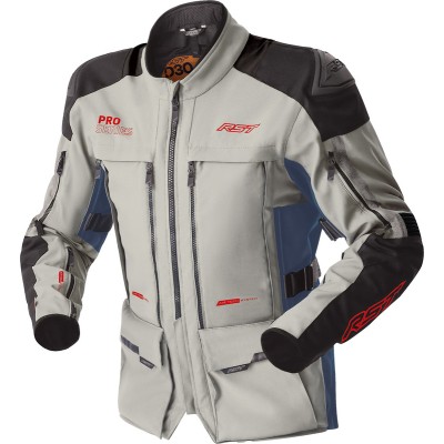 Chaqueta RST Pro Series Adventure D3O mujer - plata/azul