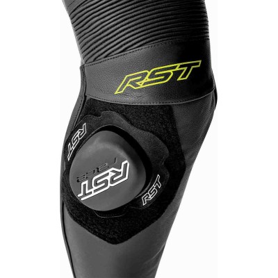 Mono de piel RST S1 D3O - negro/amarillo neón