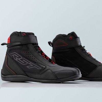 Botas de mujer RST FRONTIER Negro/Rojo