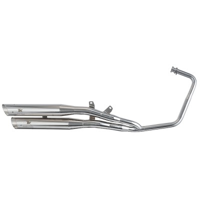 ESCAPE COMPLETO HONDA SHADOW 750 02-07 CORTE INGLETE (2 ESCAPES)