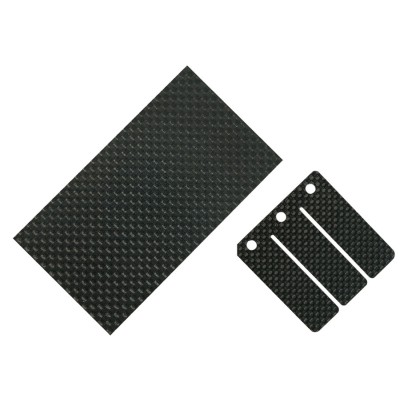 LAMINA PLIEGO CARBONO 110 X 110 0.30 mm