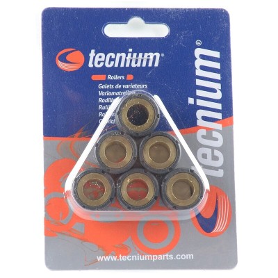 Rodillos de variador TECNIUM 15x12mm 6,5gr - 6 piezas