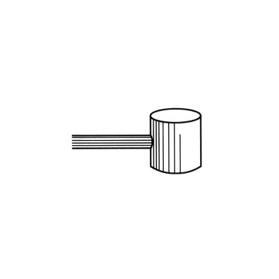 Cable c/martillo Inox TECNIUM - Caja de 100 uds