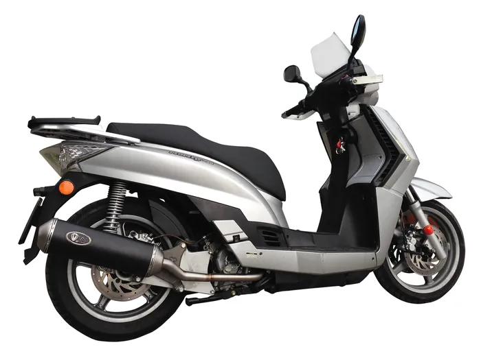 Moto KYMCO PEOPLE S 250 (06) con un escape Turbo Kit montado