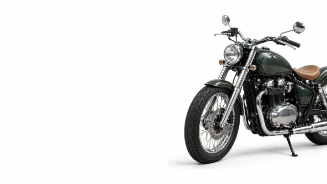 Escapes para moto custom y clásica: moto custom de perfil